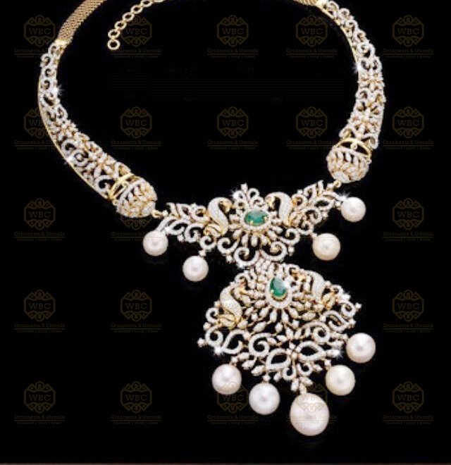 Necklace - Karaikudi WBC Ornaments & Utensils : Diamond | Gold | Silver